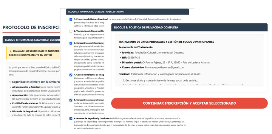 Paso 5 – Acepta la normativa